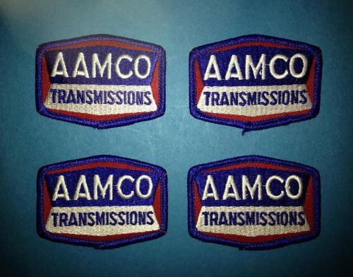 4 lot rare vintage 1980&#039;s aamco transmission service car club jacket hat patches