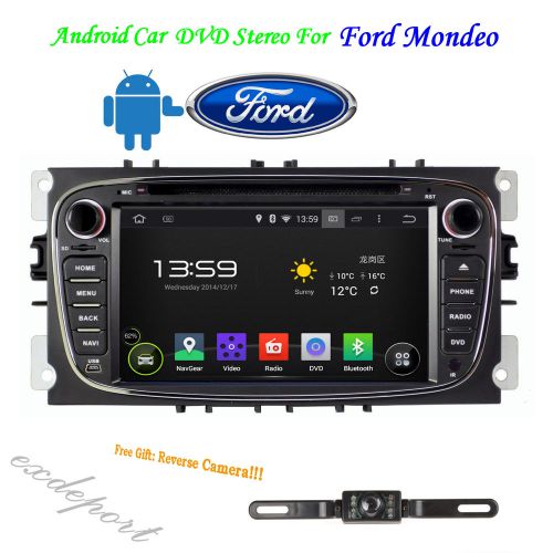 7" hd car dvd player gps nav radio stereo bluetooth touch digital map for ford