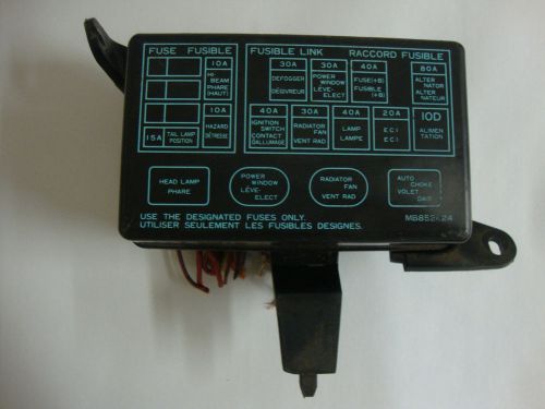 92 93 dodge stealth mitsubishi 3000gt fuse box 3.0l non turbo