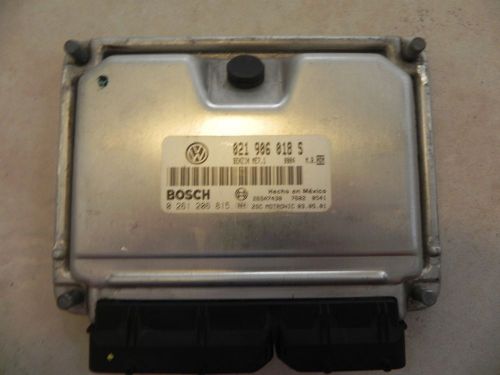 01 vw jetta ecu ecm engine control computer module 2.8l at 021906018s