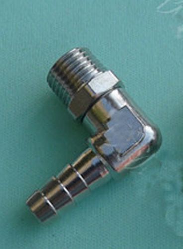 5/16" barb x 1/8" male npt brass 90° elbow swivel rotating 360 fitting l-5h