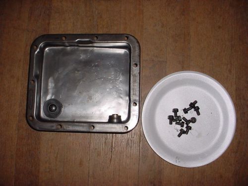 C-4 pan fill transmission pan