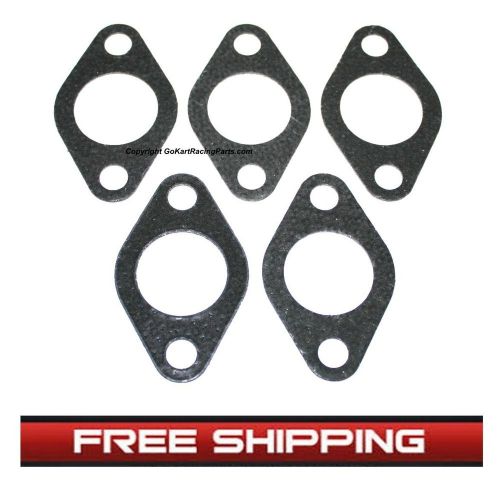 5pk honda gx240 gx270 gx340 gx390 engine exhaust muffler gasket go kart racing