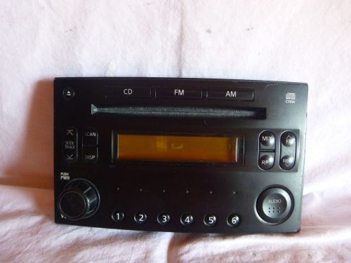 04-05 nissan 350z radio cd player face plate replacement cy01a jc3826