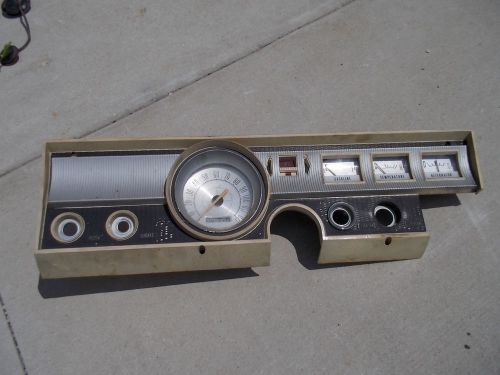 1965 dodge dart gt dash cluster with bezel