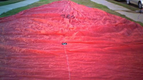 Used sail spinnaker code 2s .05 racing symmetrical by quantum luff 52'