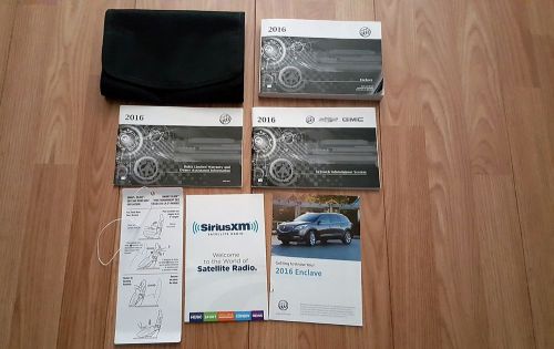 2016 buick enclave owners manual with navigation manual 03851