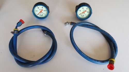 Auto meter fuel pressure gauges