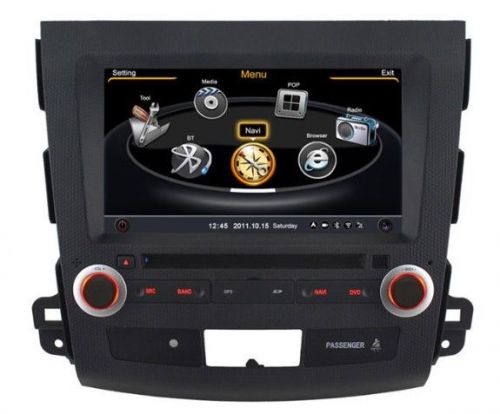 Mitsubishi outlander car dvd gps navigation autoradio stereo headunit wifi 3g