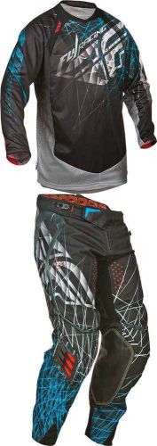 2015 fly racing evolution 2.0 spike motocross dirtbike mx jersey pant gear combo