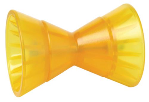 Tie down poly vinyl 4" bow roller assbly with end caps, 1/2" id