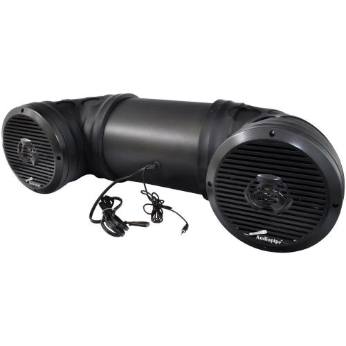 Audiopipe atvp3300bt atv off road sound system 350w max bluetooth 3.5mm input