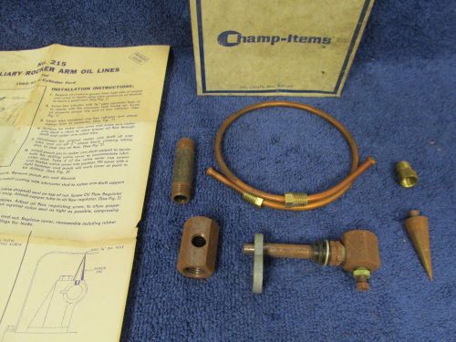 1960-63 ford auxiliary rocker arm oil line nors 716