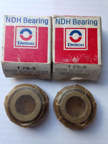 Nos gm outer wheel bearings frt pair 7451077 60-64 corvair 60-63 chevy 2