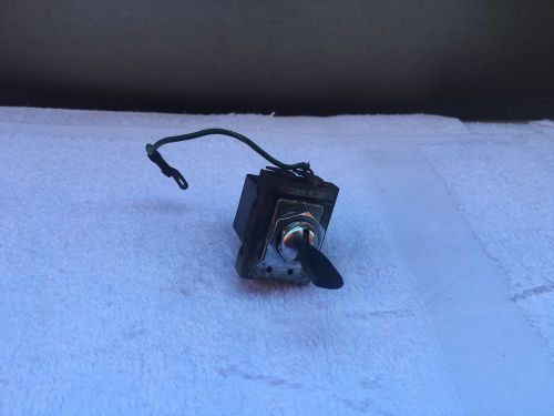 Triumph tr3 tr3a dashboard light switch! original lucas! no reserve!