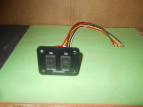 *rv on/outside on/inside speaker switch with wire
