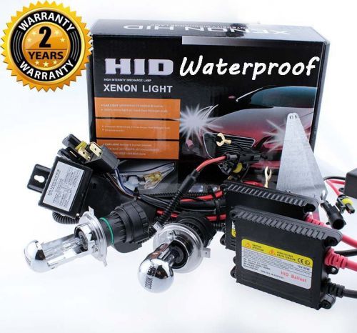 Ac 55w hid conversion kit h4 9003 hi lo bi-xenon 6000k 6k daul beam headlight