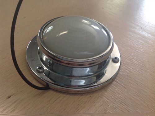 Nos vintage car truck k-d 523 interior dome light lamp glass lens