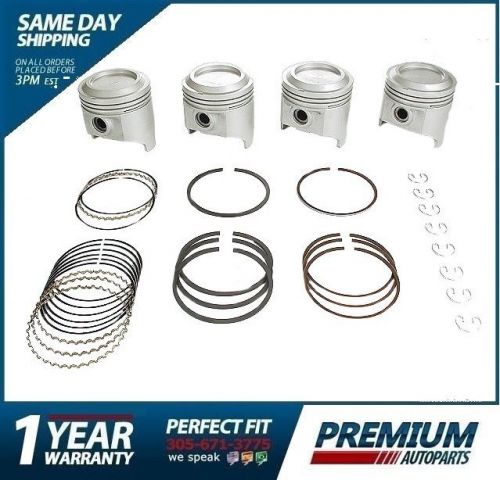 1 engine piston set npr 10-241-2 fits toyota 4runner celica corona pickup