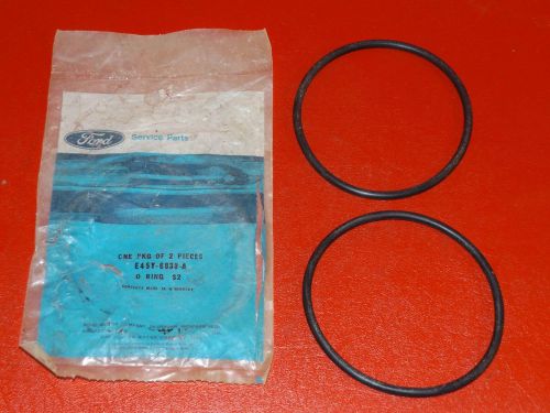 Nos 1984 lincoln mark mk vii 2.4 diesel oil filter cover to housing seals pair