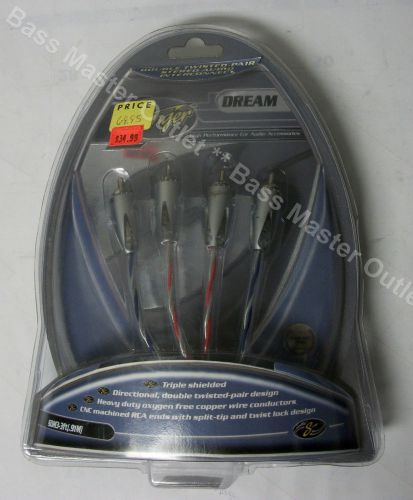 Nib * free shipping * stinger sdm3-3ft dream interconnect 4 male sdm3 3 ft