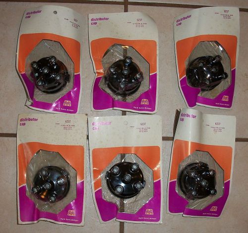 Six 1969-1973 datsun distributor caps models b110 510 610 4 cylinder 70 71 72