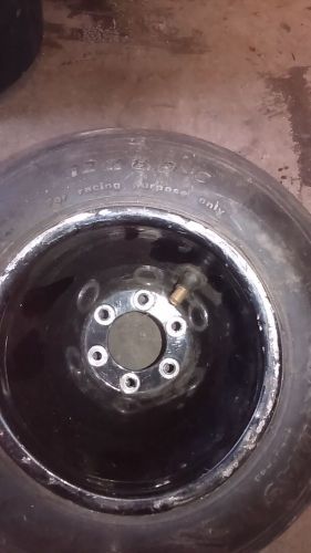 Go cart tire and wheel. used