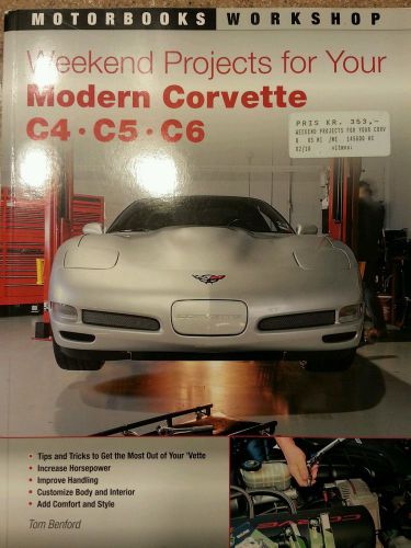 Weekend projects for your modern corvette
