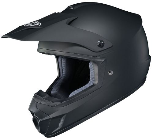 Hjc adult matte black cs-mx ii snocross snowmobile helmet snow