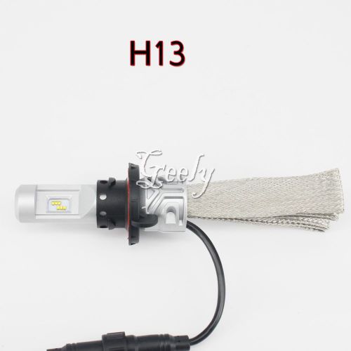 Auto car h13 led chip led headlight bulb conversion kit 80w 8000lm philips chip