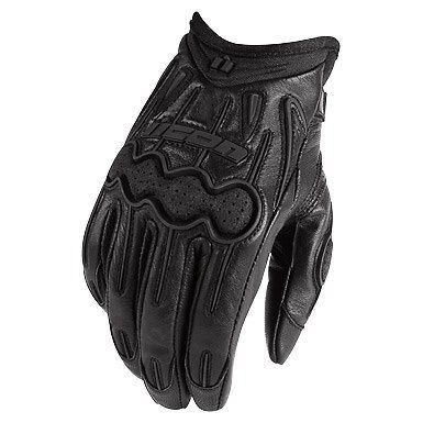 Icon arc goatskin mens short glove black medium m