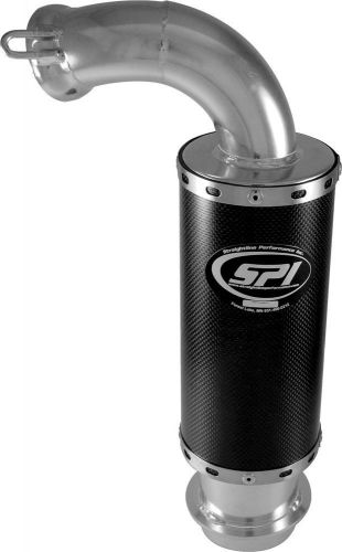 Straightline performance - 132-126 - lightweight carbon stainless silencer