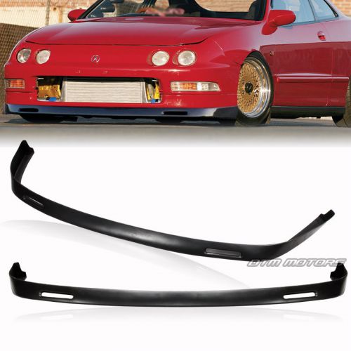 Jdm bys style polyurethane front bumper lip spoiler for 1994-1997 acura integra