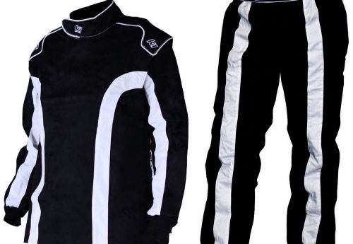 K1 - tr2 triumph sfi-1 3.2a/1 auto racing suit  2-piece jacket pants nomex fire
