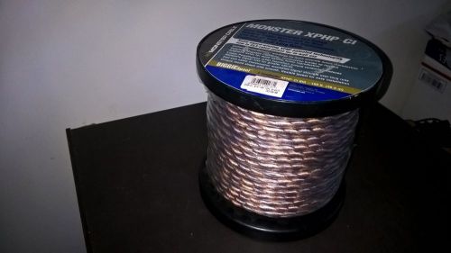 Monster xphp- cl ~ cable 100 ft spool , 2 - conductor.. speaker wire ~ home auto