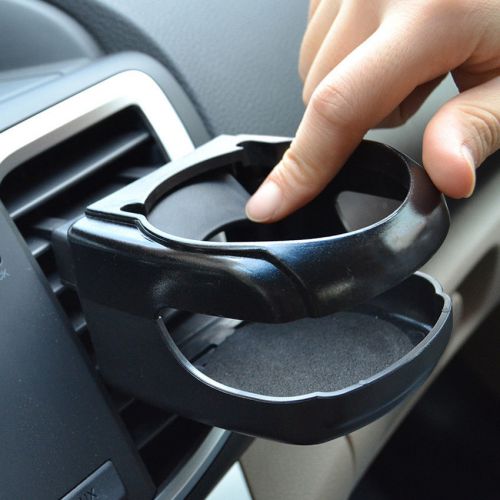 1pc car air vent outlet mount  black cups bottle beverage drinks stand bracket