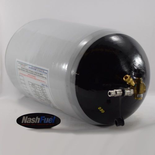 Cng tank 57l type 2 3600 psi 1-18"unf manual rotorex check valve nozzle ngv1