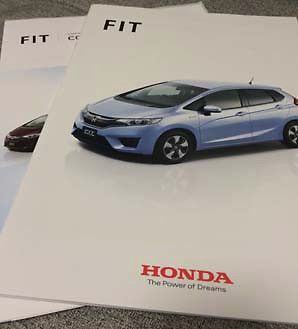 2016 honda fit &amp; hybrid japanese brochure jdm