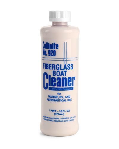 Collinite 920 marine fiberglass boat cleaner restores