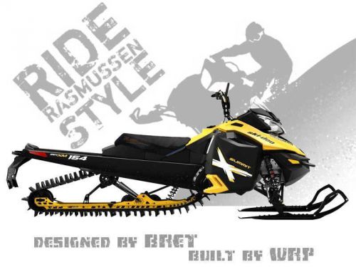 Wrp seat--ski doo bret rasmussen low rider 2008-16 xp/xm platform