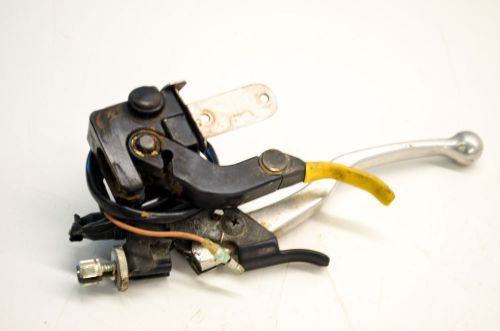 03 kawasaki prairie 650 rear hand brake lever &amp; differential lock