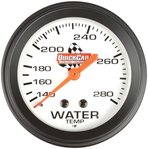 Quickcar racing products 100-280 degree water temperature gauge p/n 611-6005
