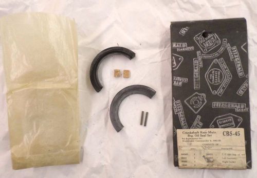 Studebaker commander 8 crankshaft rear main bearing oil seal set 1951 1952 1953