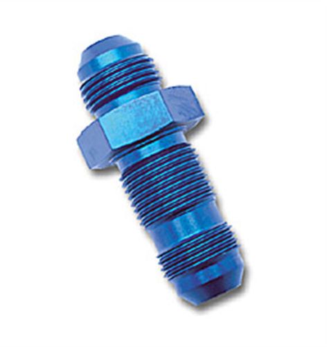 Russell 661180 adapter fitting straight flare bulkhead  anodized -06an