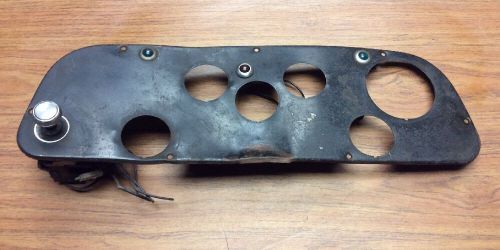 Used dash panel with light switch and turn signal lenses mack? freightliner?