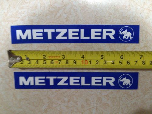 Metzeler tire sticker decal performance race sponsor motorcycle atv touring