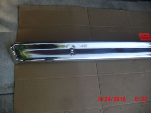 1976-1991 econoline e150-350 rear chrome bumper-nice used