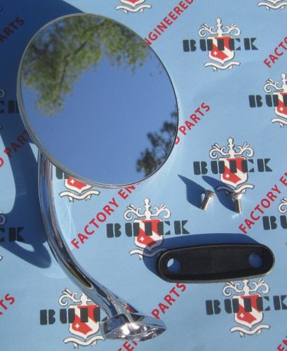 1948-1953 buick rh outside rear view mirror. show quality. identical to original