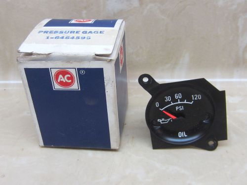 Nos ac delco 1-6464596 oil pressure gauge indicator made in usa