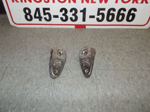 1963-1967 chevrolet corvette convertible deck lid latches pair 63 64 65 66 67